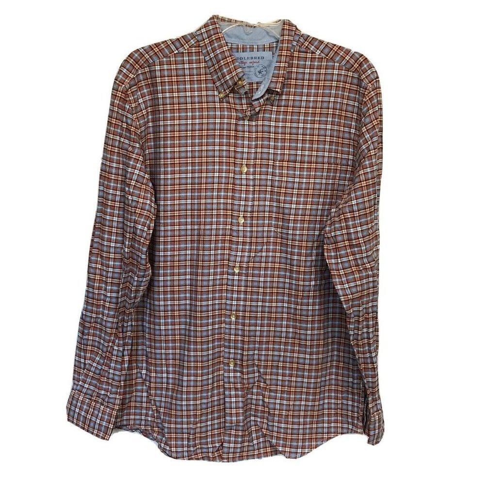 Mens Saddlebred Button Down Shirt Sz M